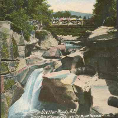 Bretton Woods, NH, Upper falls of Ammonoosuc near the Mount Pleasant