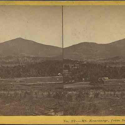 Mt Kearsarge, from Sunset Hill.