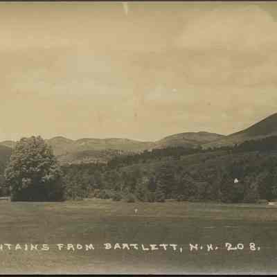 Mountains from Bartlett, N.H.