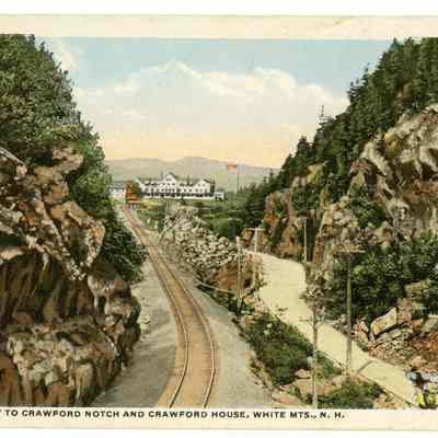 The Gateway to Crawford Notch and Crawford House, White Mts., N.H.