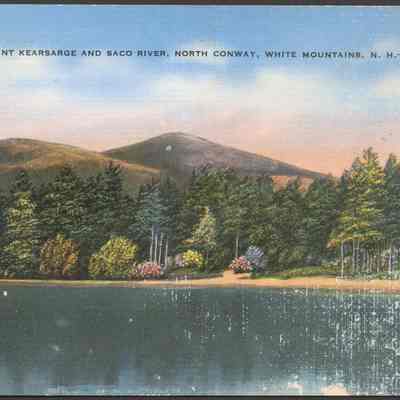 Mount Kearsarge and Saco River, North Conway, White Mountains, N.H.