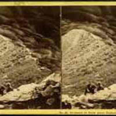 Interior of Snow Arch, Tuckerman's Ravine