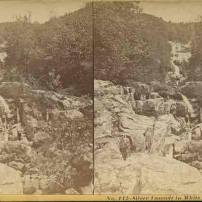 Silver Cascade, Crawford Notch, White Mts.