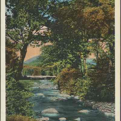 Wildcat River at Eagle Mt. House, Jackson, White Mts, NH