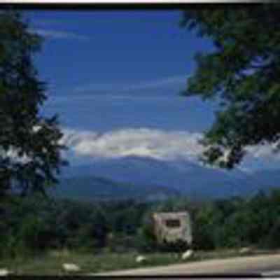 View of Mount Washington from Conway, NH