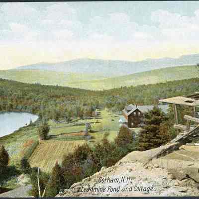 Leadmine Pond and Cottage, Gorham, N.H.