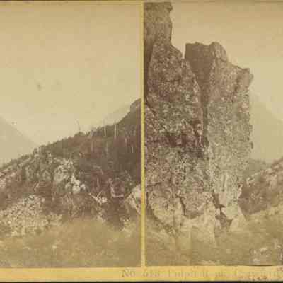 Pulpit Rock, Crawford Notch.