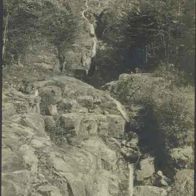 Silver Cascade, Crawford Notch, White Mts., N.H.