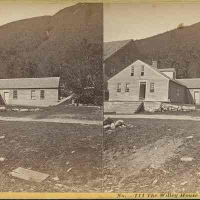 Crawford Notch- The Willey House, White Mountains NH.
