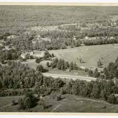 Aerial View, Alpine House, North Woodstock, NH