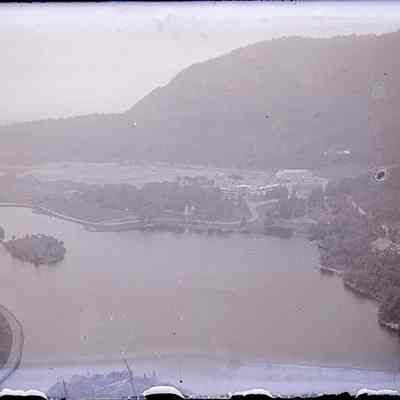 Lake Gloriette and The Balsams