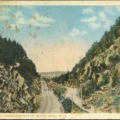 The Gateway Crawford Notch, White Mts., N.H.