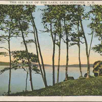 The Old Man of the Lake, Lake Sunapee, NH