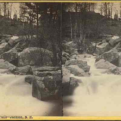View on Jackson Falls, Jackson NH.