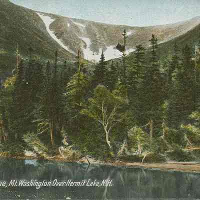 Tuckermans Ravine, Mt. Washington Over Hermit Lake, N.H.