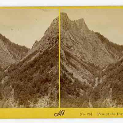 MB. No. 261. Pass of the Dixville Notch, N.H.