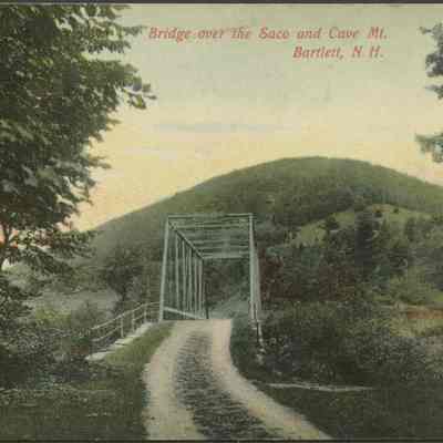 “Bridge over the Saco and Cave Mt. Bartlett NH