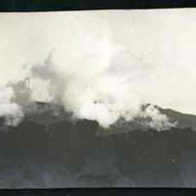 Clouded Mountain View