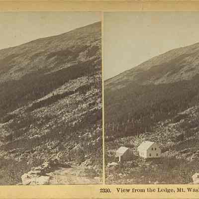 View from the Ledge, Mt Washington Carriage Road.