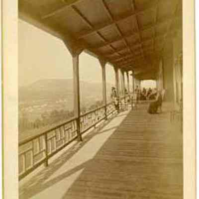 Front Porch, Forest Hills Hotel, Franconia Notch, NH
