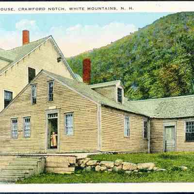 Old Willey House, Crawford Notch, White Mountains, N.H.