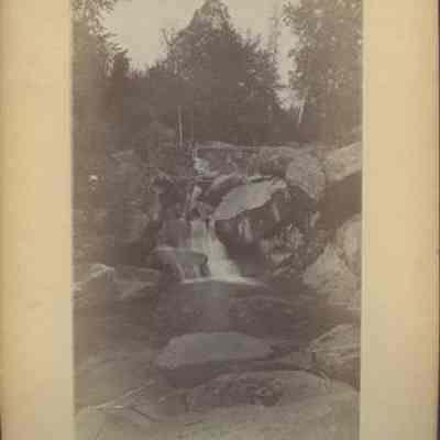 Lower View of Jacksons Falls, White Mountains, NH
