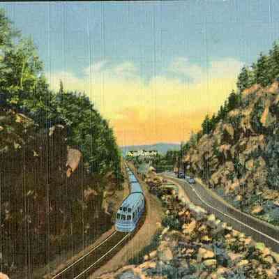 Gate of the Notch, Crawford Notch, White Mountains, N.H.