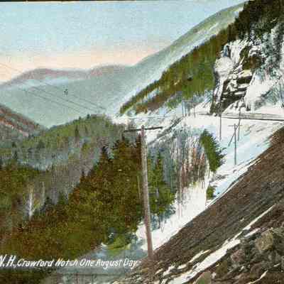 White Mtns. N.H., Crawford Notch One August Day
