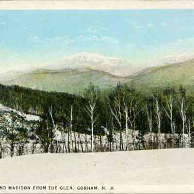 Mts. Adams and Madison From the Glen, Gorham, N.H.