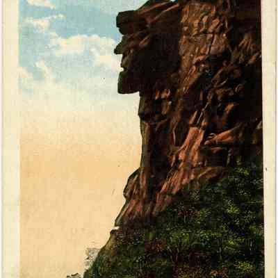 The Old Man of the Mountain, Franconia Notch, White Mountains, N.H.