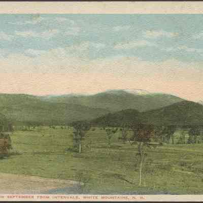 Mt. Washington in September form Intervale, White Mountains, N.H.