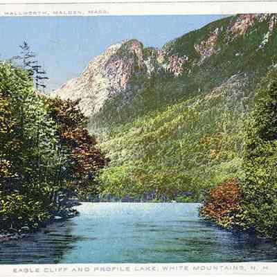 Eagle Cliff and Profile Lake, White Mountains, N.H.
