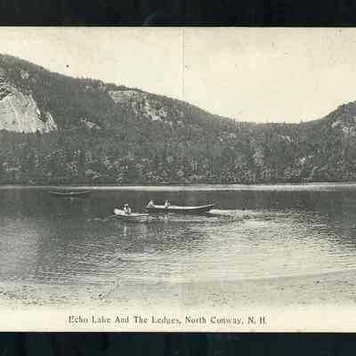 Echo Lake and the Ledges, North Conway, N.H.