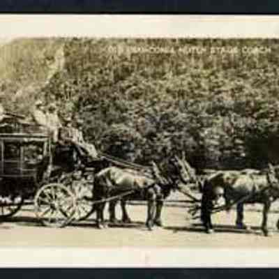 Old Franconia Notch Stage Coach