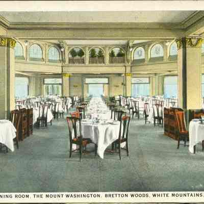 The Dining Room, The Mount Washington, Bretton Woods, White Mountains, N.H