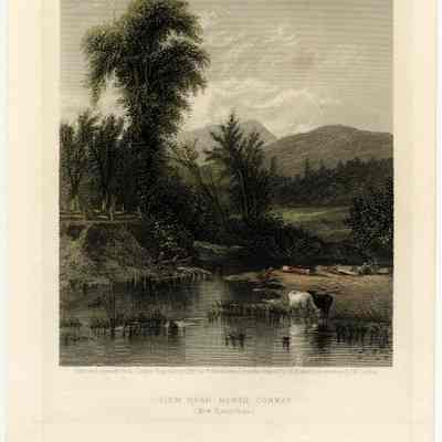 VIEW NEAR NORTH CONWAY (New Hampshire)
