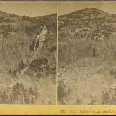 Flume Cascade (from the P. & O R R) Crawford Notch