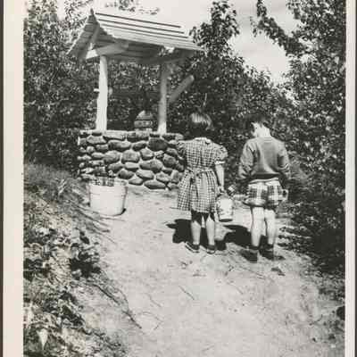 Jack and Jill going up the hill, Story Town, NH