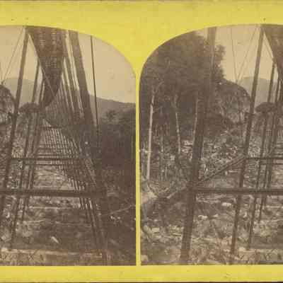 Railroad Trestle by Crawford Notch