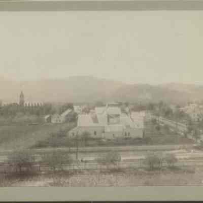 View of North Conway, N.H. Taken From Above East of the Maine Central Tracks