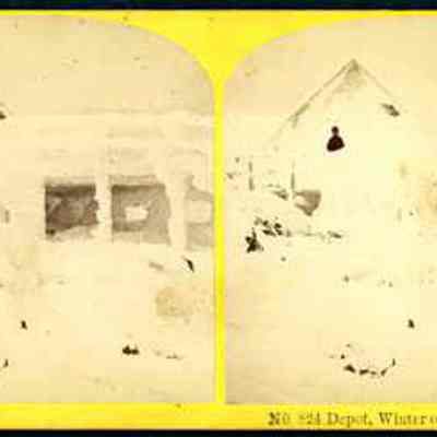 Winter on Mount Washington Depot