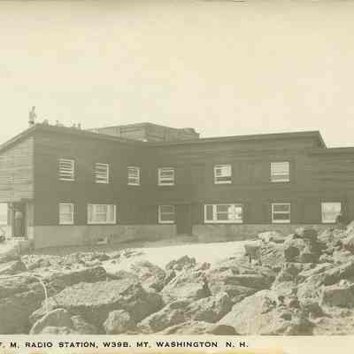 F.M. Radio Station, W39B, Mt. Washington, NH