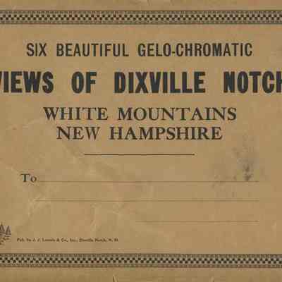 Six Beautiful Gelo-Chromatic Views of Dixville Notch White Mountains New Hampshire