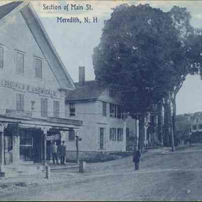 Section of Main St. Meredith NH