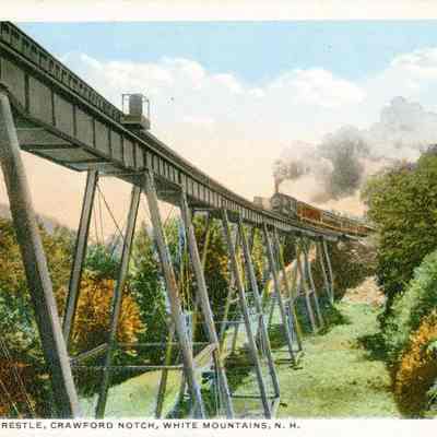 Frankenstein Trestle, Crawford Notch, White Mountains, N.H.