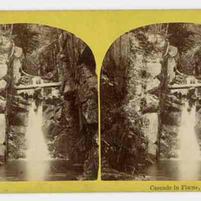 Cascade in Flume, Dixville Notch.