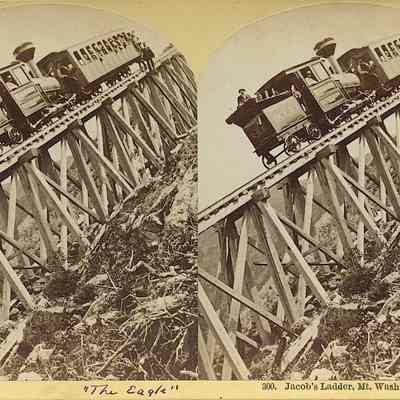 Jacobs Ladder Mt Washington Railway -- The Eagle