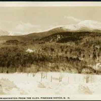 1084--Mt. Washington from the Glen, Pinkham Notch, N. H.