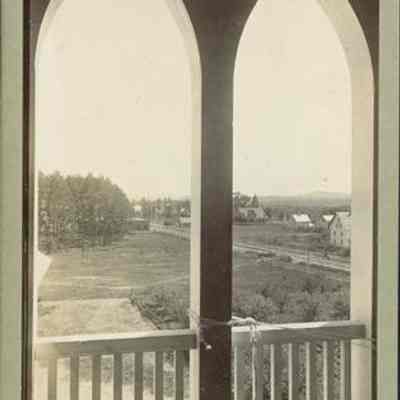 Looking Out Windows in North Conway