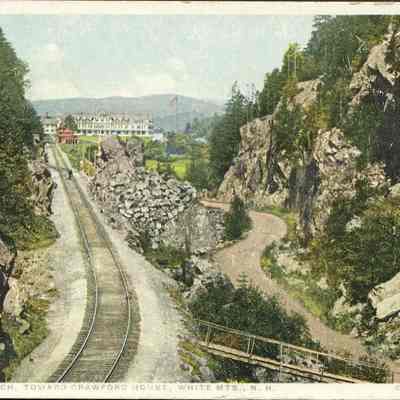 Gate of Notch, Toward Crawford House, White Mts., N.H